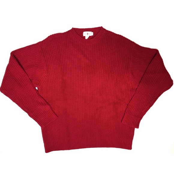 J. Crew Sweaters - 30% OFF J.Crew Vintage Red Knit Sweater Small